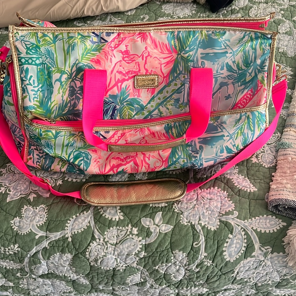 Lilly Pulitzer Convertible Garment/Duffle Bag